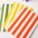 Set of 3 Breton Stripe Ruled A6 Notebooks