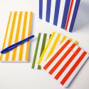 Set of 3 Breton Stripe Ruled A6 Notebooks