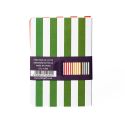 Set of 3 Breton Stripe Ruled A6 Notebooks