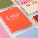 Set of 6 A6 Notebooks & Holder