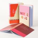 Set of 6 A6 Notebooks & Holder