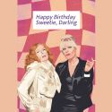 Ab Fab Birthday Card