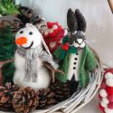 Felt So Good Norman the Snowman Christmas Decoration 