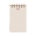 A Dopo Twin Wire Notepad - Hearts