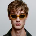 A Kjaerbede Ella Sunglasses - Yellow Transparent