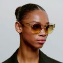 A Kjaerbede Lilly Sunglasses - Ecru Transparent