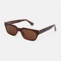 A Kjaerbede Bror Sunglasses - Brown/Demi Light Brown Transparent 