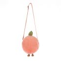 Jellycat Amuseables Peach Shoulder Bag