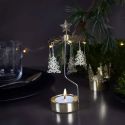 Pluto Design Christmas Tree Rotary Candle Holder