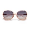 OKKIA Anna Sunglasses - Transparent Pale Pink