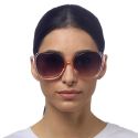 OKKIA Anna Sunglasses - Transparent Pale Pink