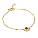 ENAMEL Copenhagen Soleil Bracelet - Petrol Green