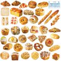 Haco Box of Stickers - Bakery