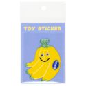 Greeting Life Puffy Toy Sticker - Banana