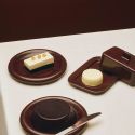 Hay Barro Butter Dish - Burgundy