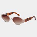 A Kjaerbede Bella Sunglasses - Rosegold Havana