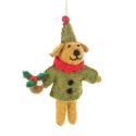 Felt So Good Bernard the Dog Christmas Decoration