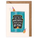 Best There's Ever Bean Birthday Card