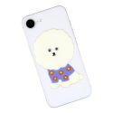 Greeting Life Puffy Toy Sticker - Bichon Frise