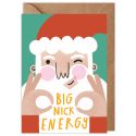 Big Nick Energy Christmas Card