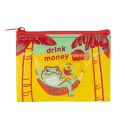 Blue Q Coin Purse Drink Money