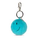 Bon Ton Toys Smiley Fuzzy Keychain - Blue
