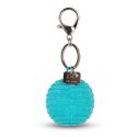 Bon Ton Toys Smiley Corduroy Keychain - Blue