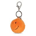 Bon Ton Toys Smiley Fuzzy Keychain - Orange