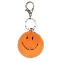 Bon Ton Toys Smiley Fuzzy Keychain - Orange