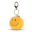 Bon Ton Toys Smiley Fuzzy Keychain - Yellow