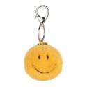 Bon Ton Toys Smiley Fuzzy Keychain - Yellow