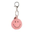 Bon Ton Toys Smiley Corduroy Keychain - Pink
