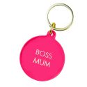Boss Mum Keyring