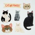 Greeting Life Sticker Pack - Sodeyama Kahoko Cats