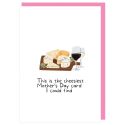 Cheeseboard Mother's Day Card