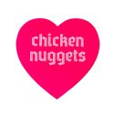 Silver Spider Sticker - Chicken Nuggets