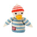 ChunkiChilli Duck Knitted Finger Puppet