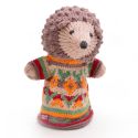 ChunkiChilli Hedgehog Knitted Hand Puppet