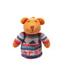 ChunkiChilli Tiger Knitted Finger Puppet