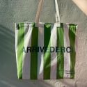 The General Classification Ciao Tote Bag - Green Stripe