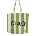 The General Classification Ciao Tote Bag - Green Stripe