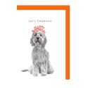 Cockapoo Let's Celebrate Card