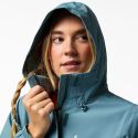 Cotopaxi Women's Rayu Rain Jacket - Everglade & Tide Pool