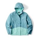 Cotopaxi Women's Rayu Rain Jacket - Everglade & Tide Pool
