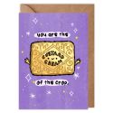 Custard Cream Of The Crop Valentines Card
