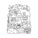 Cute 'n' Cozy Colouring Book