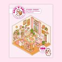 Cute 'n' Cozy Sticker Therapy Book