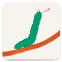 David Shrigley Caterpillar Fuck Coaster