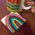 David Shrigley Home Is Where Your Stuff Is Coaster