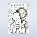 David Shrigley Look Like This Keyring